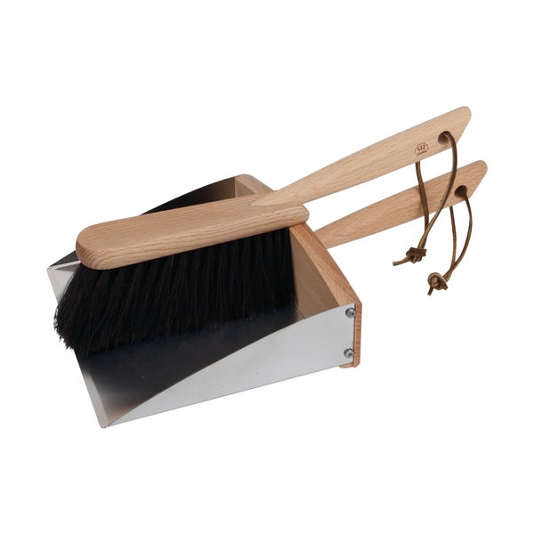 Redecker Kehrschaufel/Handfeger-Set mit Magnet