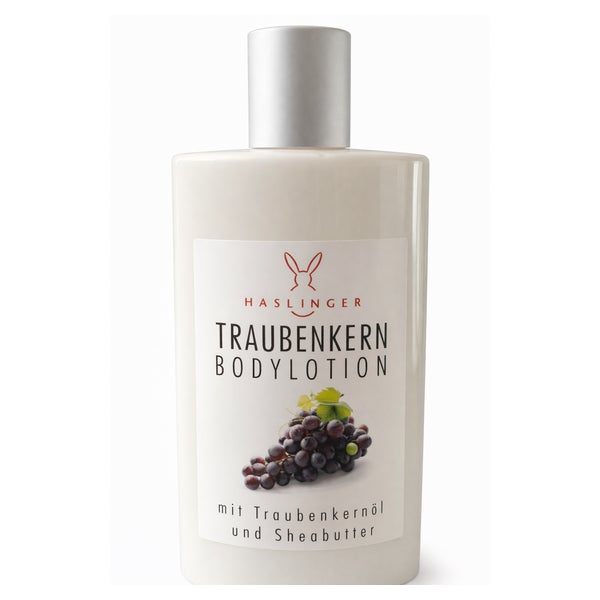 Haslinger Traubenkern Bodylotion mit Traubenkernöl und Sheabutter 200 ml