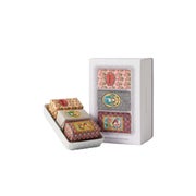 Claus Porto Körperset Classico Gift Set Soap Dish plus 3 50g Chicken, Ondina, Chic