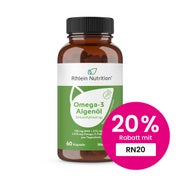 Omega-3 Algenöl mit DHA + EPA hochdosiert & vegan 60 St
