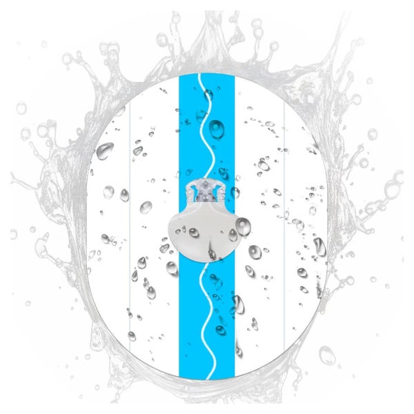 20 Stück Sensor Pflaster Overpatch oval Tape 1 St
