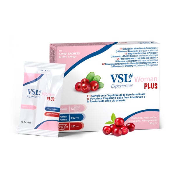 Vsl Woman Plus M.d-mannose+cranberry Pulver Sachet 10X3 g