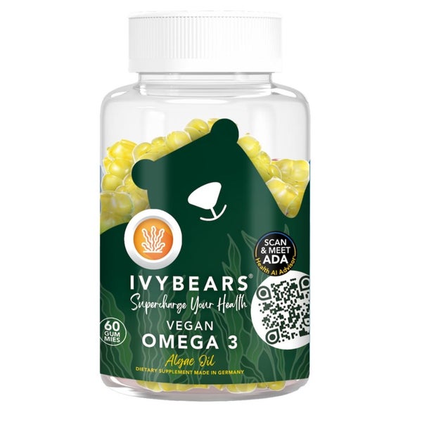IvyBears Vegan Omega 3 - Gummibärchen 60 St
