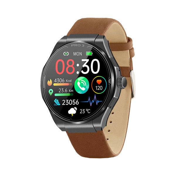 Knauermann PRO 3 (2024) Gesundheitsuhr mit Telefon & Notruffunktion SOS Taste 1 St