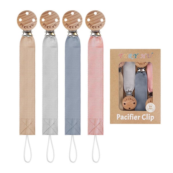 Scherkette aus Baumwolle und Holz mit Clips 1 St