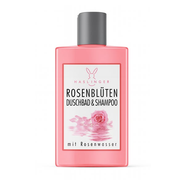 Haslinger Rosenblüten Duschbad & Shampoo 2 in 1 200 ml