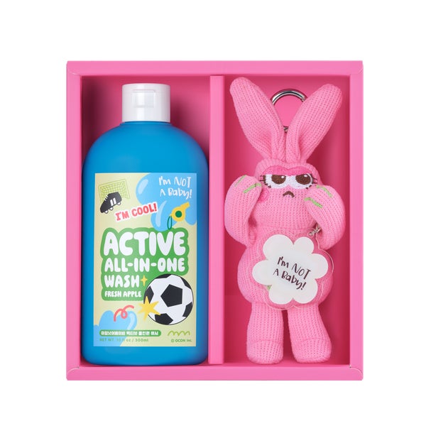 IM NOT A BABY All-in-One Wash Geschenkset Apfel 300 ml