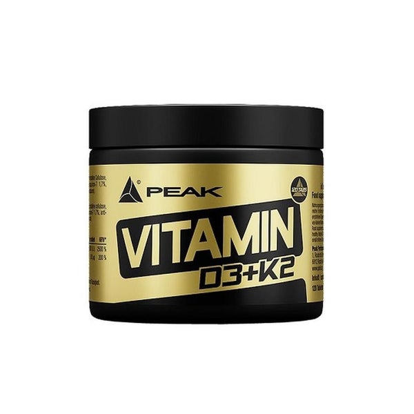 Peak Vitamin D3+K2 120 Tabl. 120 St
