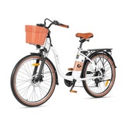 DYU C6 Pro Elektrofahrrad mit Korb, 36V 15,6Ah Akku 1 St
