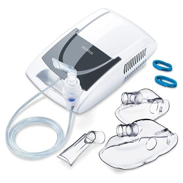 Sanitas Inhalator mit Kompressor-Drucklufttechnologie Behandlung von Atemwegserkrankungen 1 St