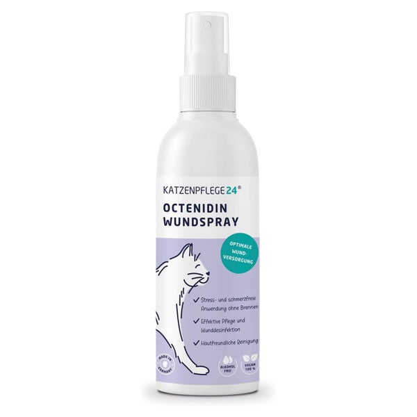 KATZENPFLEGE24 Wundspray Katze 125 ml