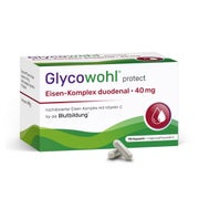 Produktabbildung: GLYCOWOHL® Eisen-Komplex duodenal 40 mg + Vitamin C 90 St