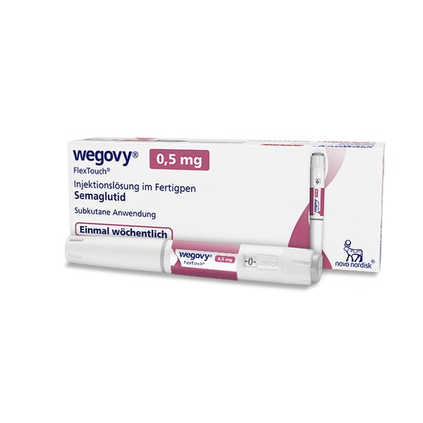 Wegovy 0,5 mg FlexTouch Injektionslsg.Fe 1X1,5 ml