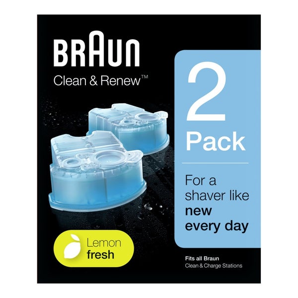 Braun CC-System Reinigungskartuschen - 2er-Pack / CCR2 Reinigungslösung Rasierer 1 St