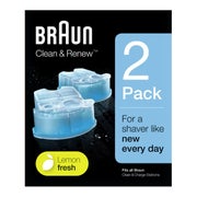 Braun CC-System Reinigungskartuschen - 2er-Pack / CCR2 Reinigungslösung Rasierer 1 St