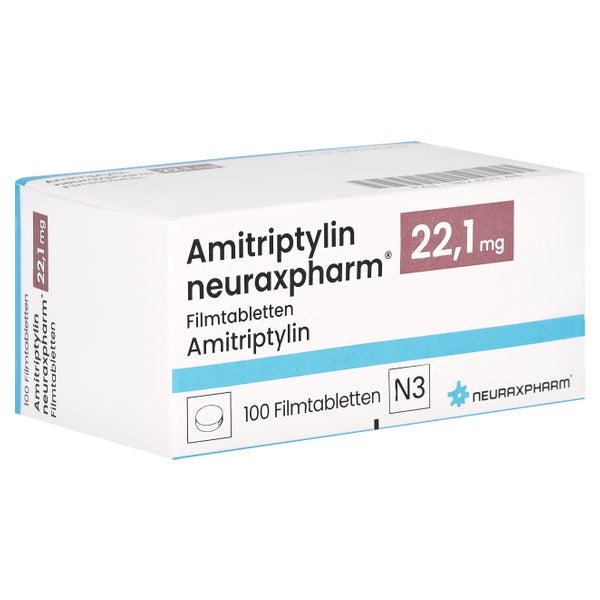 Amitriptylin Neuraxpharm 22,1 mg Filmtab 100 St