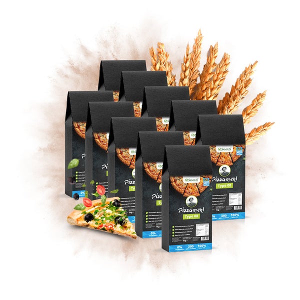 SANUUS® Pizzamehl Typo 00 aus dem Allgäu 10x1kg 10 kg