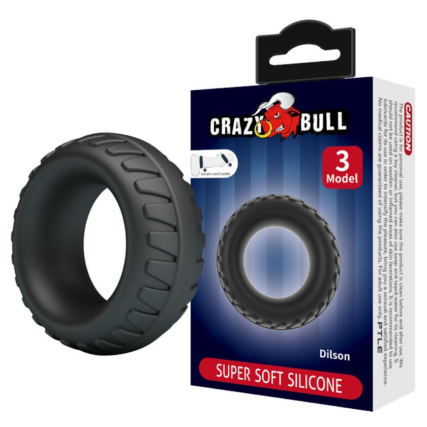 Crazy Bull - Dilson - Verstellbarer Silikon-Penisring 1 St günstig kaufen