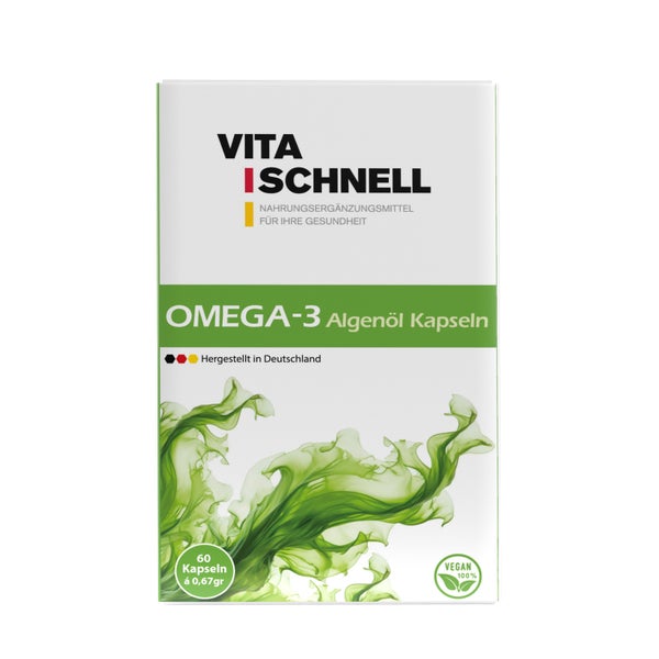 Omega-3 Algenöl Kapseln 60 St