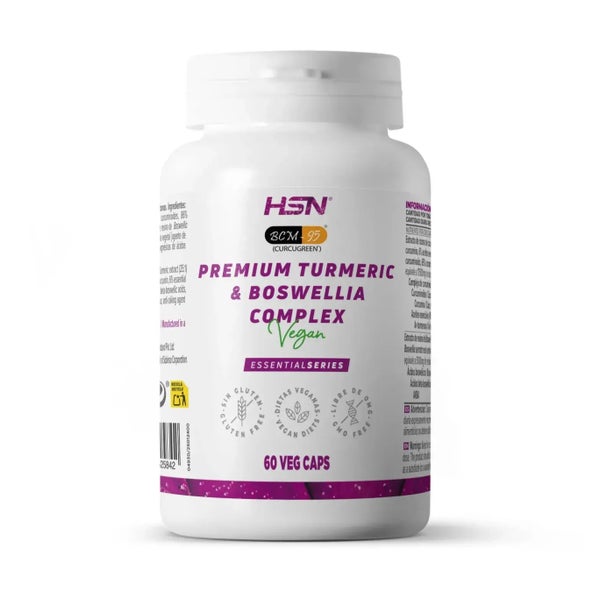 PREMIUM KURKUMA (BCM-95®) & BOSWELLIA (Boswellin®) KOMPLEX - 60 veg caps 60 St