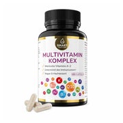 Produktabbildung: A-Z Multivitamin Komplex – 26 Vitalstoffe hochdosiert, vegan 180 St