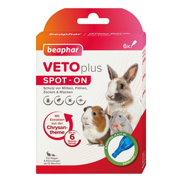 Beaphar VETOplus Spot-On für Nager & Kleinsäuger 1 St