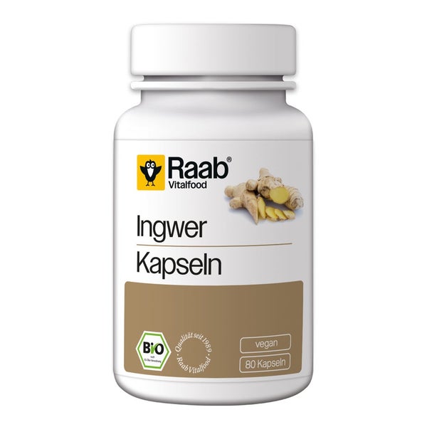 Bio Ingwer Kapseln 80 St