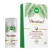 «Vibration! Coconut» Intimgel 15ml – Dreifacher Effekt (0.015 l) 15 ml