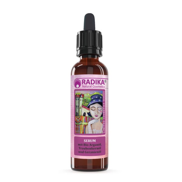 Bioherba Anti-Aging Serum- Bio Arganöl  Traubenkern-& Geranienöl 50 ml