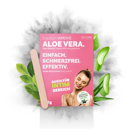 Capillum AMOVE Aloe Vera Enthaarungscreme als Pulver 300g 300 g gnstig  kaufen | medpex