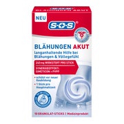 Produktabbildung: SOS Blähungen AKUT | Bei Blähungen & Völlegefühl | 10 Sticks 33 g