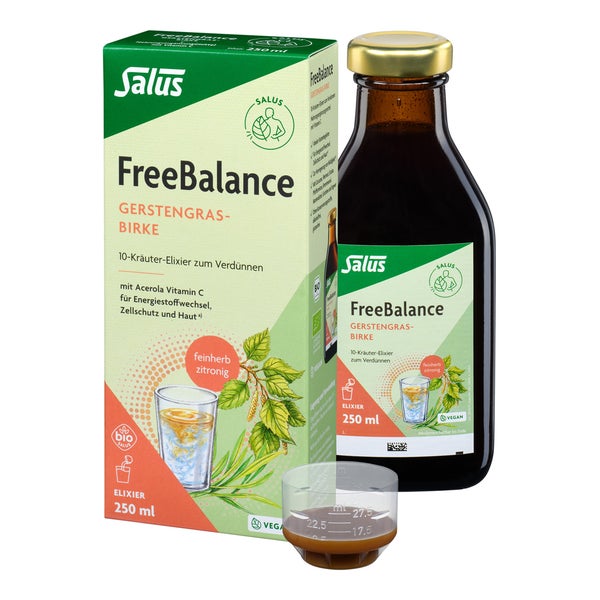 Salus FreeBalance Gerstengras-Birke 10-Kräuter-Elixier 250 ml