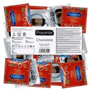 «Chocolate Temptations» 144 braune Kondome, 53 mm, Schoko (144 Kondome) 144 St