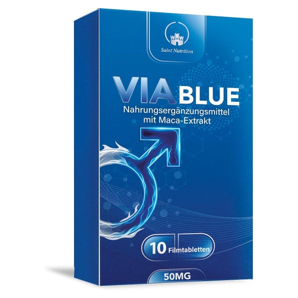Saint Nutrition® VIABLUE 50 mg Premium-Formel | Hochdosiert 10 mg