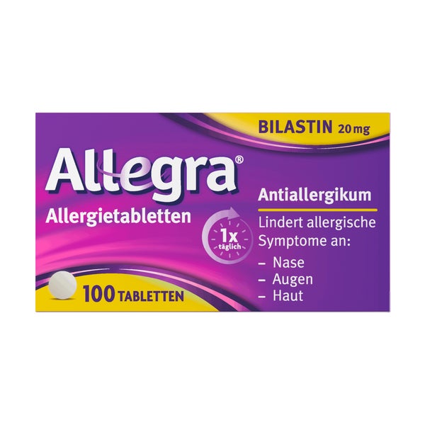 Allegra Allergietabletten 20 mg Tablette 100 St