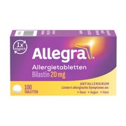 Produktabbildung: Allegra Allergietabletten 100 St