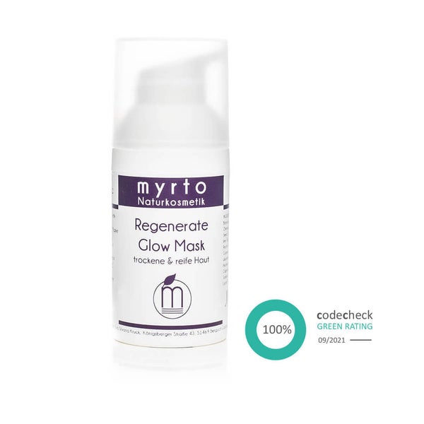 myrto-Regenerate Glow Mask  – revitalisierende Anti-Aging Maske & Nachtcreme