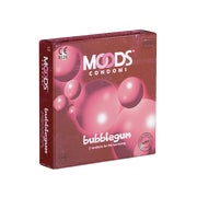 «Bubblegum» 3 Stück, 53 mm, Bubblegum-Aroma, rosa (3 Kondome) 3 St