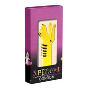 XL-Scherzkondom Tiger 1 Stück handbemalt, Spaßartikel, Latex (1 Stück) 1 St