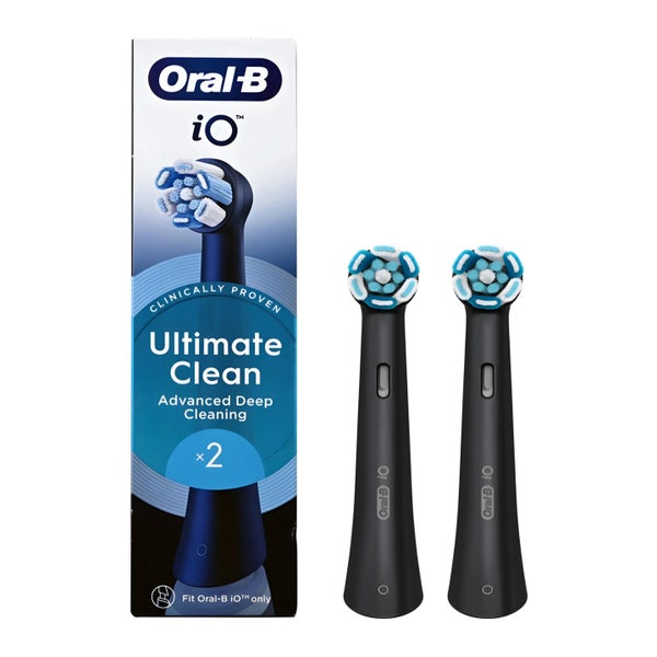 Oral-B iO Ultimate Clean Black 2 Brush Heads