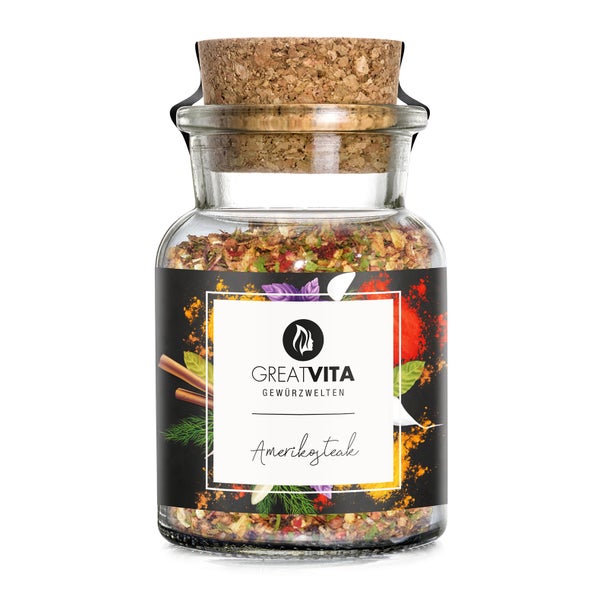 GreatVita Grillgewürz Americo Steak 80 g