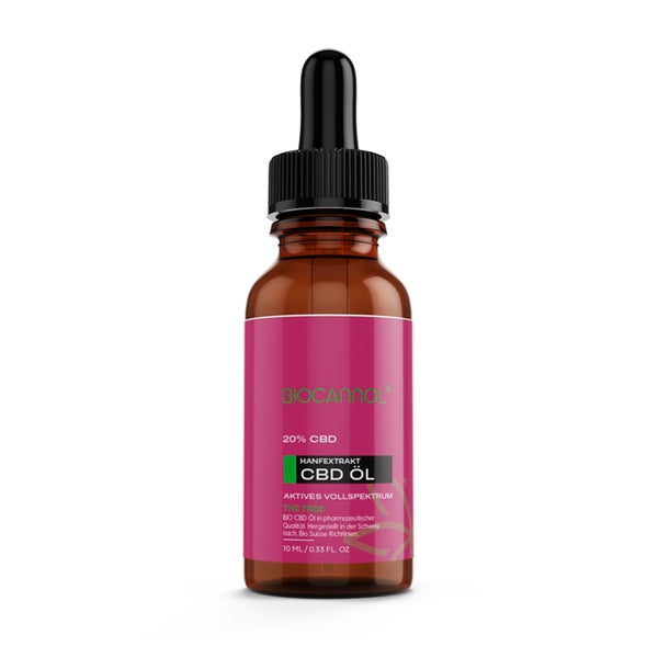 Biocannol® 20% Premium Vollspektrum THC-frei CBD Öl 10 ml 10 ml