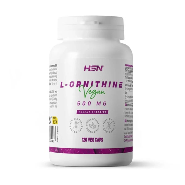 L-ORNITHIN 500 mg - 120 veg caps 60 St