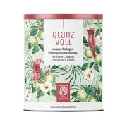 Kollagen-Bildungsunterstützung mit Vitamin C, Hyaluron & Q10  GLANZVOLL  veganes Pulver  NATURTREU® 300 g