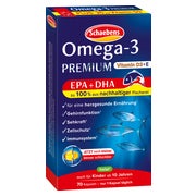 Schaebens Omega-3 PREMIUM Vitamin D3 + E 70 St