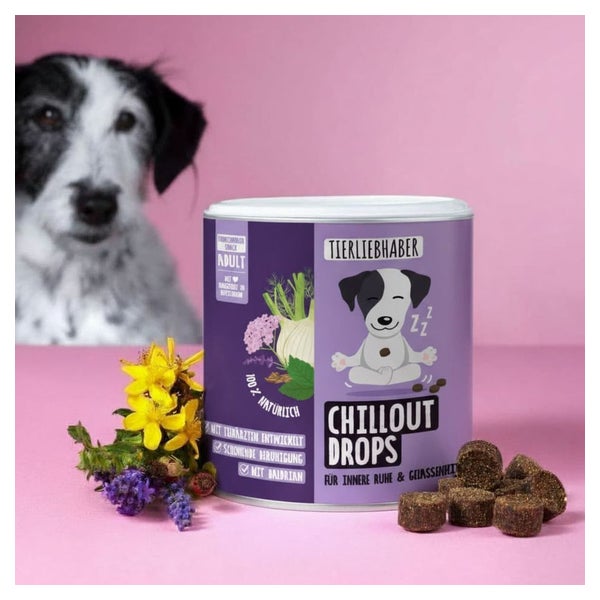 Tierliebhaber Chillout Drops für Hunde 350 g