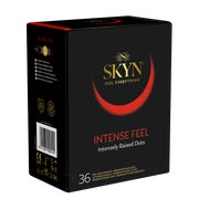 Intense Feel Kondome 36 Stück – latexfrei & genoppt (36 Kondome) 36 St