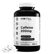 Koffein Wasserfreies Reines 200 mg | 365 vegane Tabletten 365 St