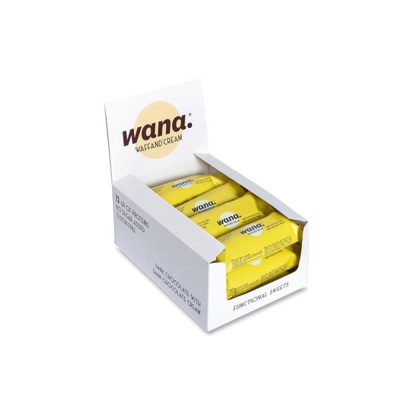 WaNa Protein-Riegel Dunkle Schokolade mit dunkler Schokoladen-Creme-Füllung