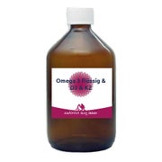 Omega 3 flüssig & D3 & K2 200 ml